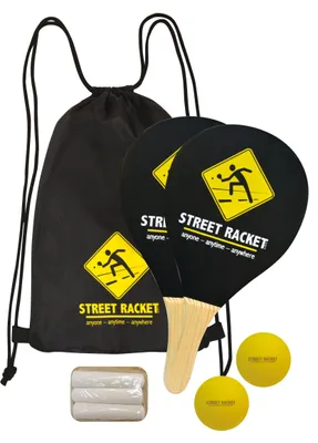 Produktbild von STREET RACKET Set im Polyester-Carrybag
