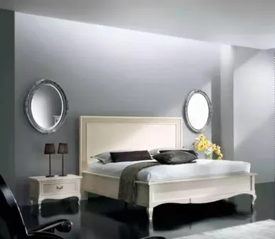 Produktbild von Bett 2x Nachttische 3 tlg. Schlafzimmer Set Möbel Modern Luxus Betten