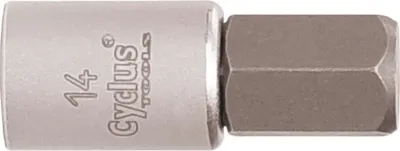 Zdjęcie produktu dla cyclus gniazdo sześciokątne 14mm, f.3/8"