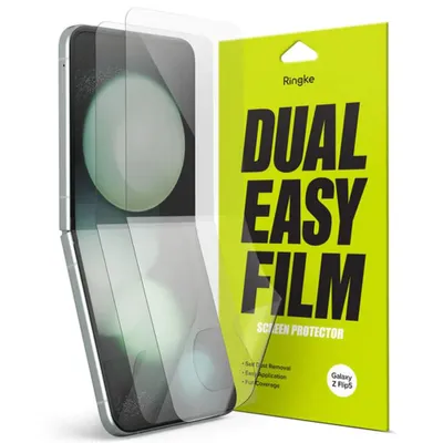 Obrázok produktu pre Ringke Dual Easy Full (2 ks) - Ochranné sklo pre Samsung Galaxy Z Flip5 - Priehľadné