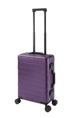 Produktbild von Travelhouse Oslo Handgepäck Koffer mit 4 Rollen Aluminium Hartschale 55x36x20cm