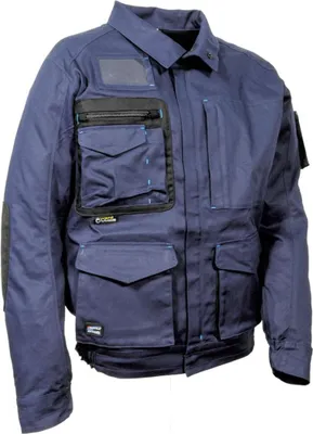Produktbild von Cofra Arbeitsjacke 300 g/m², mit vielen Taschen blau 60