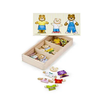 Obrázok produktu pre Dreven puzzle Medvedia rodina 45 dielov