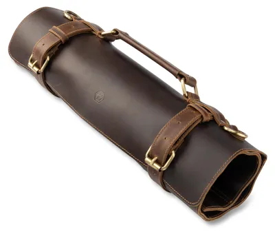 Produktbild von Extra große Messertasche aus Büffelleder für Köche