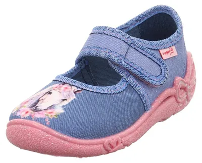Produktbild von Superfit Mädchen Belinda 1-800288 Hausschuhe, Blau 8060, 30 EU