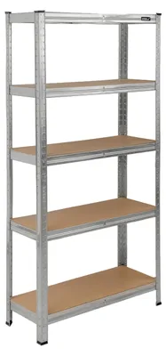 Produktbild von Stahlregal mit 5 MDF-Böden