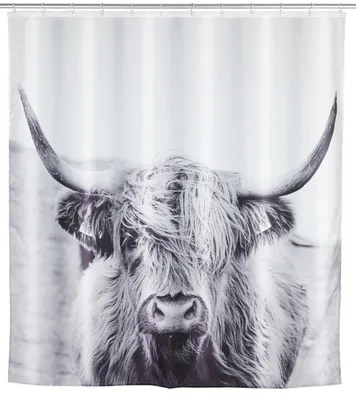 Zdjęcie produktu dla Plastikowa zasłona prysznicowa WENKO Yak 180 x 200 cm
