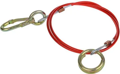 Produktbild von IWH Abrissseil für Anhänger 1,0 m mit Haken und Ösen