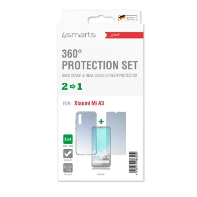 Immagine prodotto di 4smarts 360 Set di protezione per Xiaomi Mi A3 - Trasparente