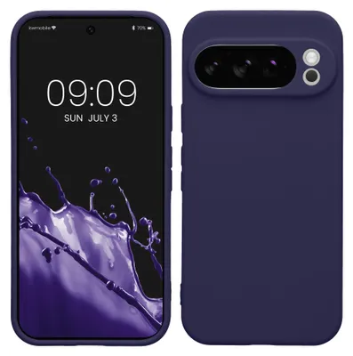 Produktbild von kwmobile Handyhülle für Google Pixel 10 Pro Hülle - weiches Handy Silikon Case - Schutzhülle Cover - Deep Ocean