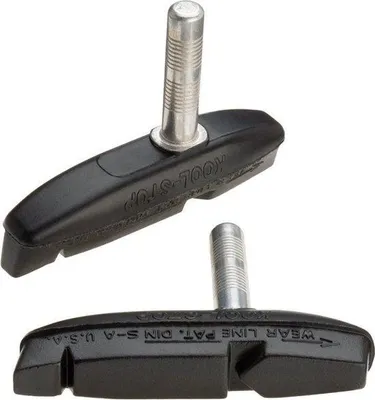 Produktbild von Kool-stop Remblokken werden weggelaten, da het een merknaam is. Eagle 2 Cantilever Zwart 64,1 X 10,3 Mm 2 Stuks wordt vertaald naar:Eagle 2 Klemzange Schwarz 64,1 X 10,3 Mm 2 Stück