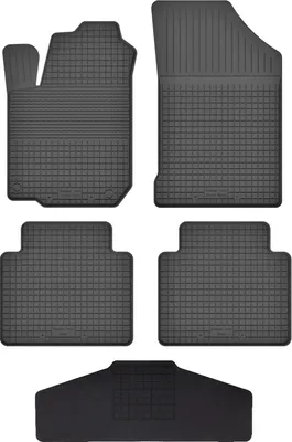 Produktbild von Gummi Fußmatten Set Für: Opel Signum (2003-2008) Gummimatten Schwarz