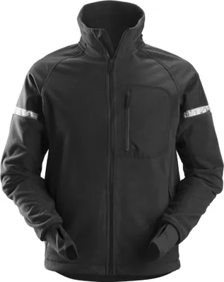 Produktbild von Snickers AllroundWork winddichte Fleece Arbeitsjacke Schwarz-XXXL