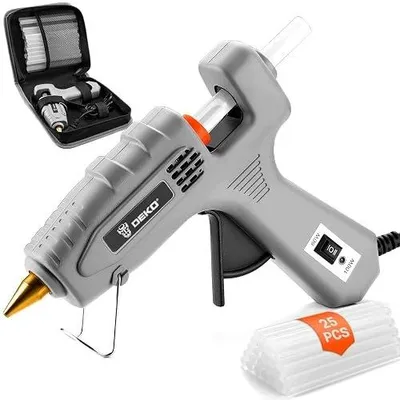 Zdjęcie produktu dla Pistolet do klejowania gorąco 60/100W DIY zestaw 25 wkładów