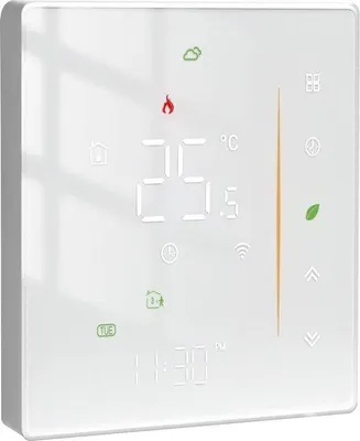Produktbild von Intelligenter Heizungsregler - Heizungsregler für CV - Touchscreen - WiFi - Weiß