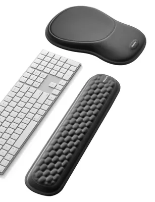 Immagine prodotto di Supporto ergonomico per polso in memory foam, ideale per tastiera e mouse