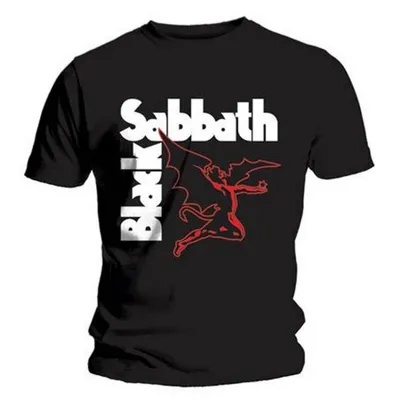 Produktbild von Black Sabbath - T-Shirt für Herren/Damen Uni RO1607 (M) (Schwarz)