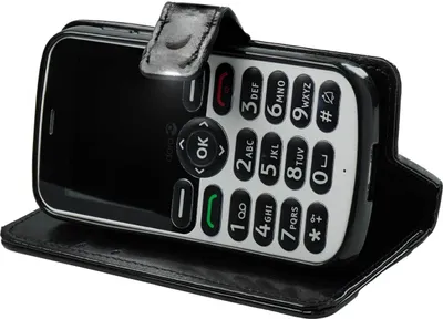 Produktbild von caseroxx Handy Hülle Tasche kompatibel mit Doro 1880/1881 / 5860 Bookstyle-Case Wallet Case