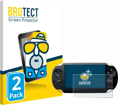 Produktbild von 2x BROTECT Schutzfolie für Sony Playstation PS Vita Displayschutz Displayschutzfolie Folie Matt Entspiegelungsfolie