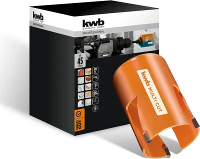 Immagine prodotto di kwb 499045 Sega a tazza 45 mm 1 pz