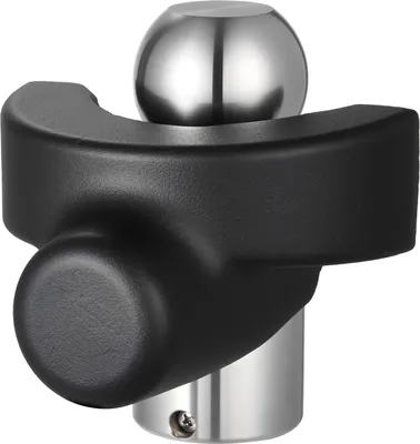 Obrázek produktu pro Zámek přívěsu - Zámek spřáhla s kulovou hlavou - Pro spřáhla 5,9 cm - Odolné zařízení proti krádeži - Odolný proti povětrnostním vlivům - Se 3 klíči - Pro obytné automobily, lodě a přívěsy