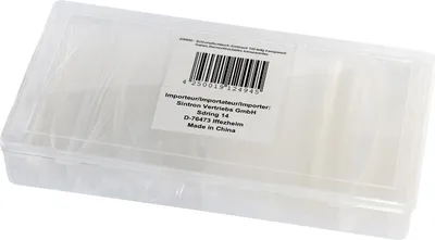 Immagine prodotto di Tubo termorestringente Assortimento di termorestringenti 100 pezzi Trasparente