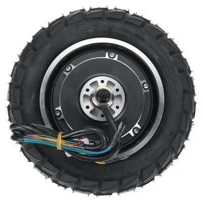 Produktbild von ANGWATT 60V 1800W Nabenmotor für ANGWATT X1 und X1 2.0, 10 Zoll E-Scooter Radnabenmotor bürstenlos mit Vakuum Offroad-Reifen, Hinterrad