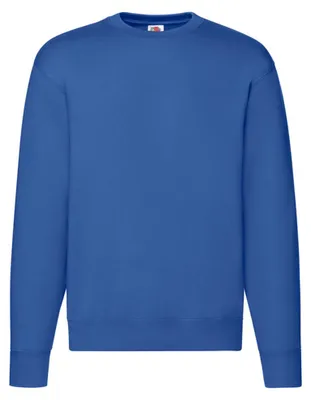 Produktbild von Fruit of the Loom - "Premium" Sweatshirt für Herren angesetzte Ärmel LT1358 (M) (Königsblau)