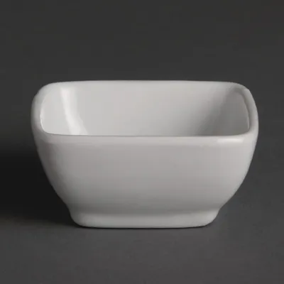 Obrázek produktu pro Čtvercové talíře Olympia Whiteware 6 cm (12 kusů)