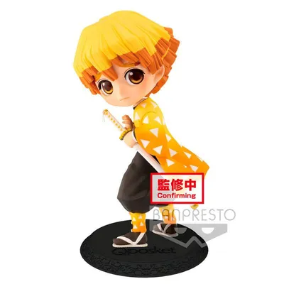 Produktbild von Banpresto Demon Slayer Kimetsu no Yaiba Q Posket Minifigur Zenitsu Agatsuma Ver. A 14 cm BANPBP16802P