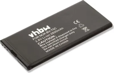Produktbild von vhbw Akku kompatibel mit Microsoft / Nokia Lumia 640 Handy Smartphone Telefon (2600 mAh, 3,8 V, Li-Ion)