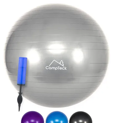 Obrázok produktu pre Tréningový balón s priemerom 65 cm s ručnou pumpou, vhodný na fitness a jogu