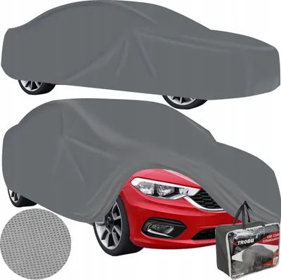 Produktbild von Xtrobb 23837 Autoabdeckung XXL 570 x 180 x 120 cm, grau