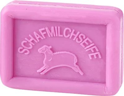Produktbild von Ovis Schafmilchseife Passionsblume, 100% Bio, für die tägliche Dusche, eckig, 100 g