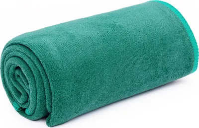 Produktbild von Yogamattenauflage FLOW Towel L petrol