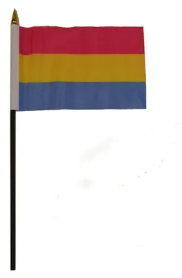 Produktbild von Pansexual Hand Flag / Handflagge