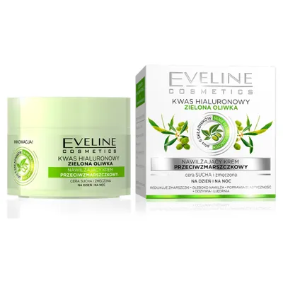 Produktbild von Eveline Feuchtigkeitsspendende Anti-Falten-Creme für trockene und müde Haut, 50 ml