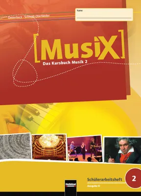Produktbild von MusiX 2. Schülerarbeitsheft. Allg. Ausgabe D