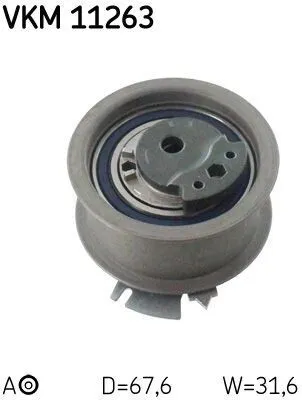 Produktbild von SKF VKM 11263 Spannrolle Zahnriemen für VW GOLF VI (5K1) TIGUAN (5N) Passat Variant (3C5) für AUDI A4 Avant (8K5, B8) A3 Sportback (8PA)
