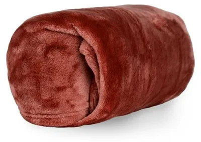Produktbild von Kuscheldecke Enzo aus Mikrofaser redwood 130x180cm