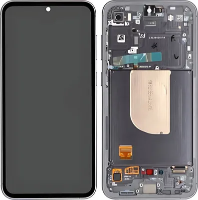 Produktbild von Original Samsung Galaxy S23 FE S711B AMOLED Display Touchscreen Bildschirm Rahmen Graphite Grau & Werkzeug