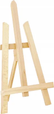 Immagine prodotto di Cavalletto a tre gambe per pittura 41 cm cavalletto da tavolo regolabile in legno
