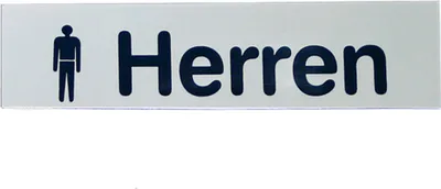 Produktbild von GRÄWE Türschild / Piktogramm "Herren"