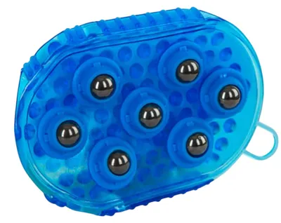 Produktbild von Magnet-Massage-Striegel royalblau
