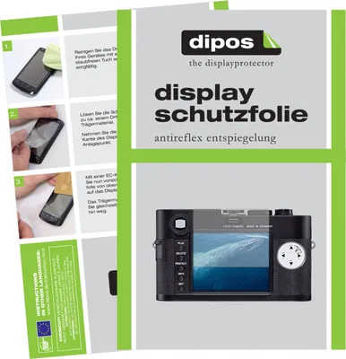 Produktbild von 6x Schutzfolie für Leica M10 matt Displayschutzfolie Folie Display Schutz dipos
