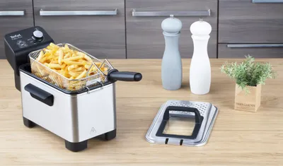 Obrázok produktu pre Tefal Easy Pro Premium FR3380, 3 L, 1,2 kg, Samostarný, Nerezová oceľ, Samostatný, 2200 W