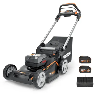 Image de Tondeuse sur batterie WORX Wg749e.2 40 V, l.46 cm