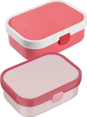 Obrázek produktu pro Mepal CAMPUS Brotdose mit Gabel pink & cool pink 2er Set (2025)