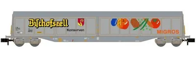 Produktbild von Hobbytrain N Schiebewandwagen Habils - SBB / Bischofszell, w 23476