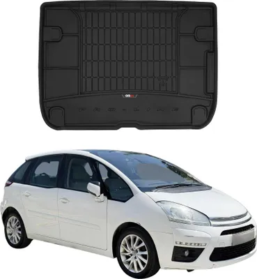 Immagine prodotto di OMAC rivestimento del bagagliaio in gomma per Citroen C4 Picasso 2006-2013 Rivestimento del bagagliaio in TPE